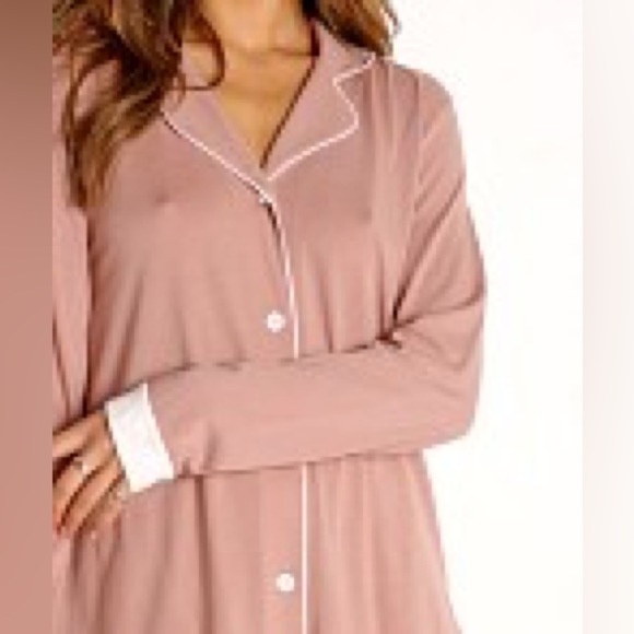 Cosabella Bella Pajama Set - Boxer Style - Size Medium - Blush - Picture 3 of 11